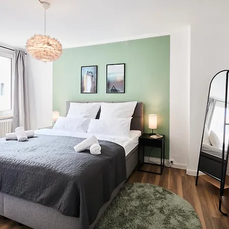 Apartment Olive - 3x Kingsize Bedrooms - Free Parking Hannover